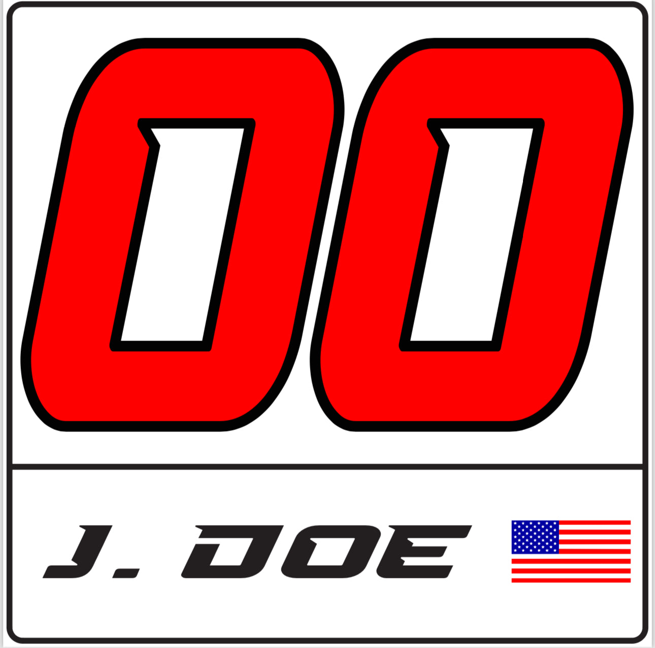 Number plate